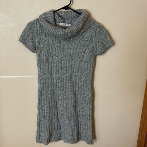 Stambecco gray wool mohair blend Sweater Dress S